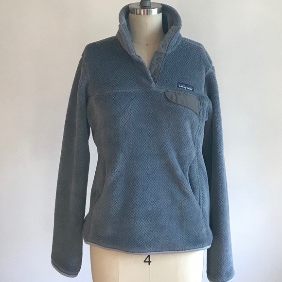 Patagonia Fleece Pullover Dusty Blue - Picture 1 of 7